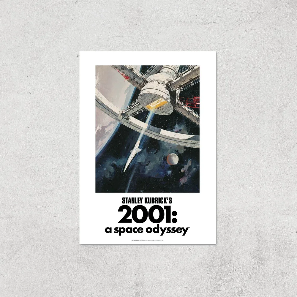 2001: A Space Odyssey Giclee Art Print - A4 - Print Only Image 1
