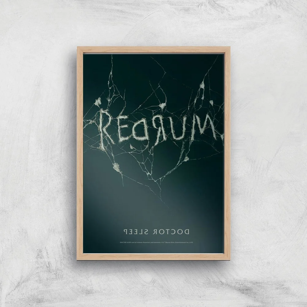Doctor Sleep Giclee Art Print - A3 - Wooden Frame Image 1