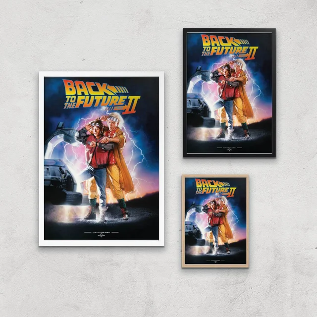 Back To The Future Part 2 Giclee Art Print