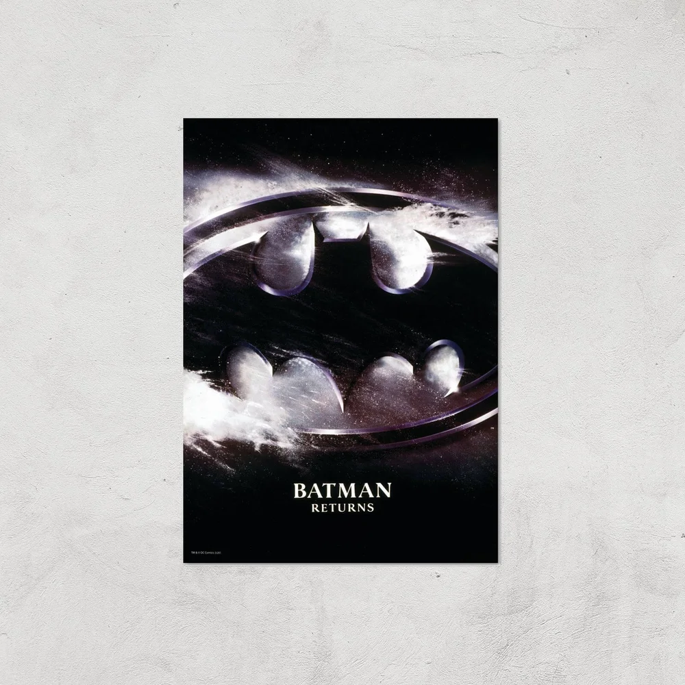 Batman Returns Giclee Art Print - A4 - Print Only Image 1