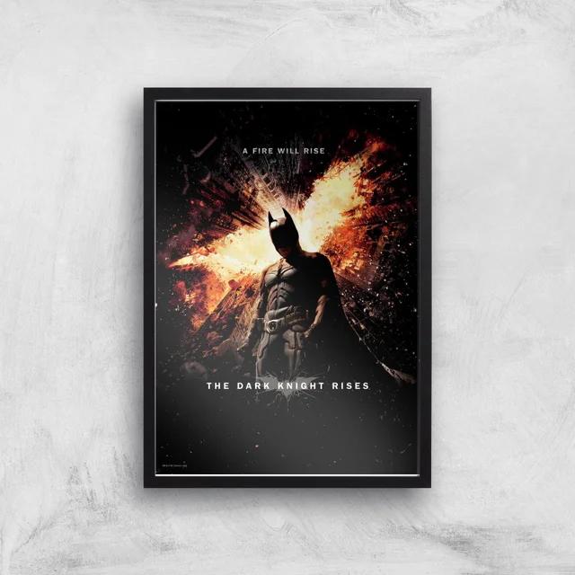 The Dark Knight Rises Giclee Art Print