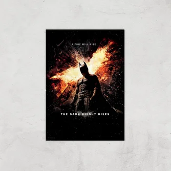 The Dark Knight Rises Giclee Art Print