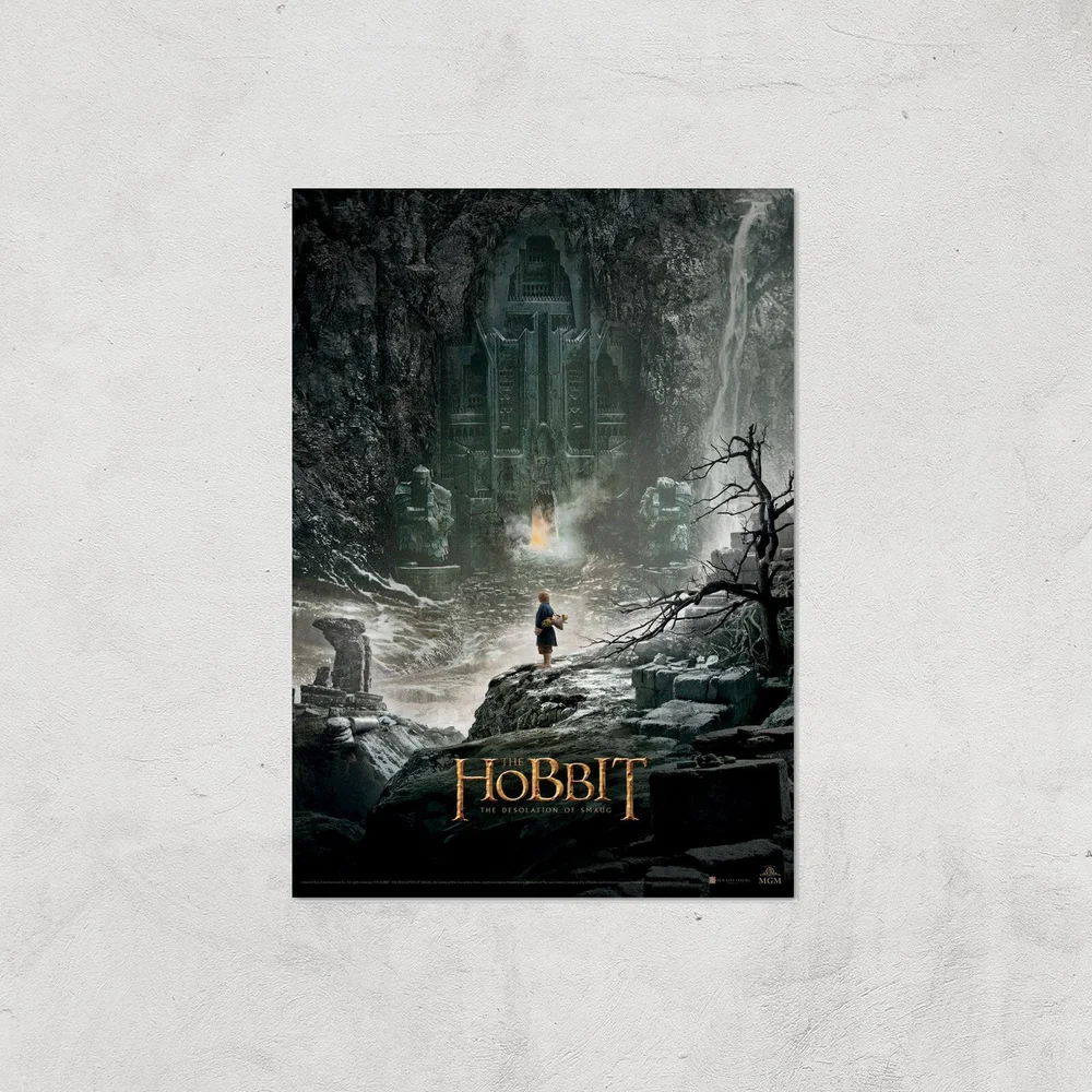 The Hobbit: The Desolation Of Smaug Giclee Art Print - A4 - Print Only Image 1