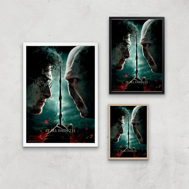 Harry Potter and the Deathly Hallows Part 2 Giclee Art Print