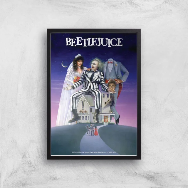 Beetlejuice Giclee Art Print