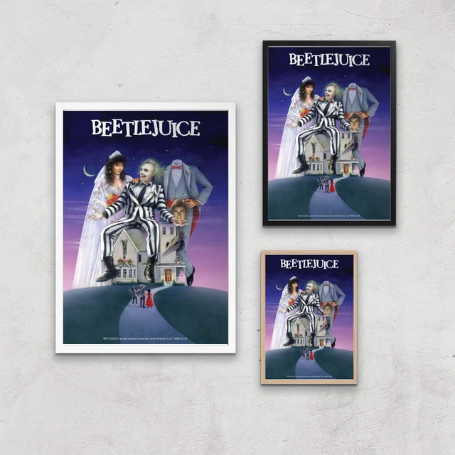 Beetlejuice Giclee Art Print