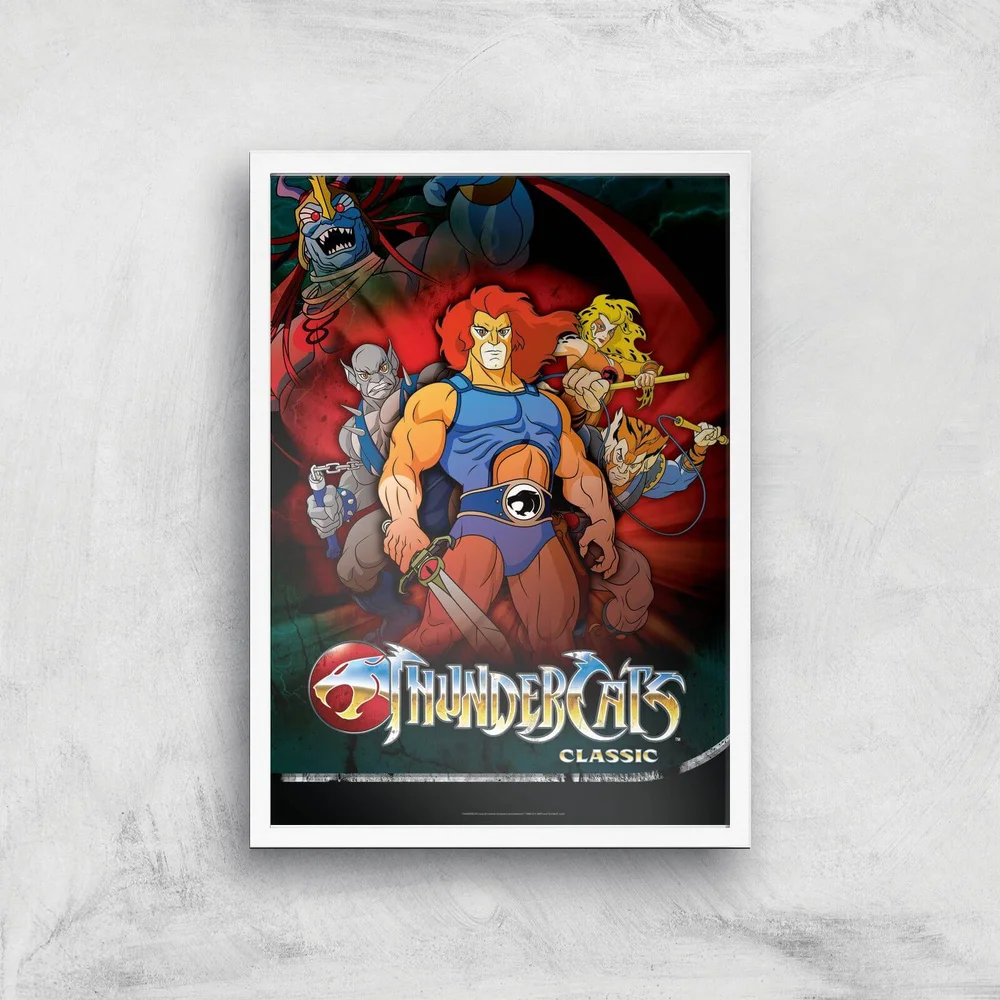 Thundercats Giclee Art Print - A2 - White Frame Image 1