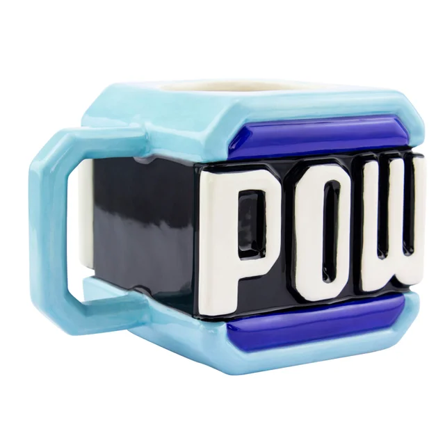 Super Mario Pow Block Mug