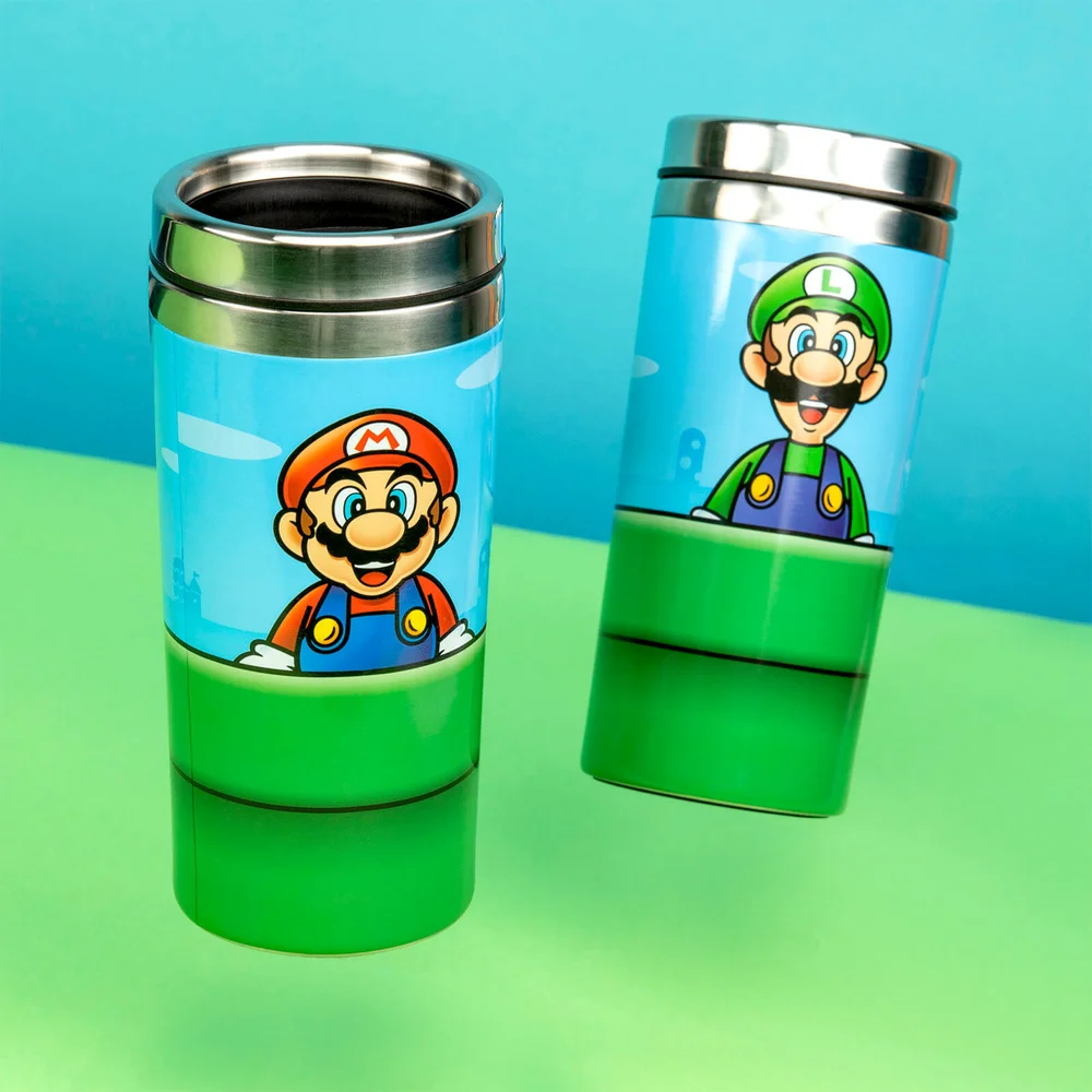 Super Mario Warp Pipe Travel Mug Image 1