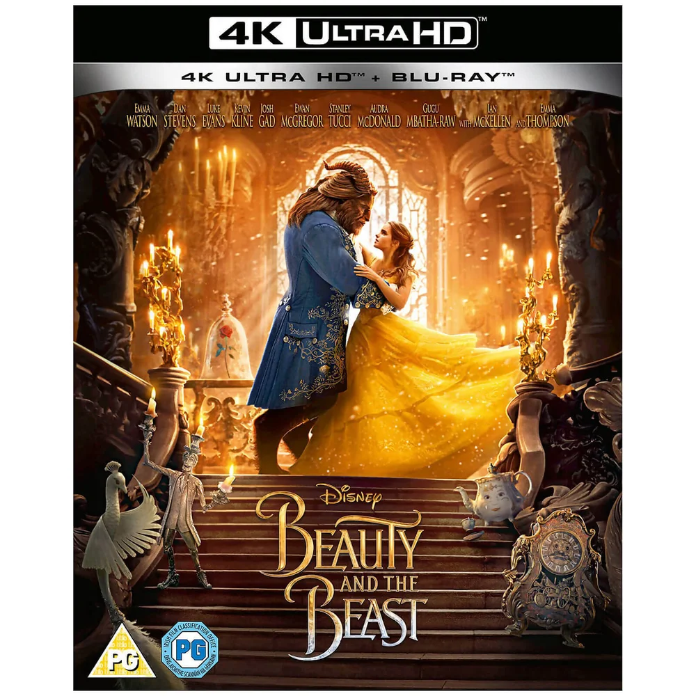 Beauty and the Beast (Live Action) 4K Ultra HD (Includes 2D Blu-ray) Image 1