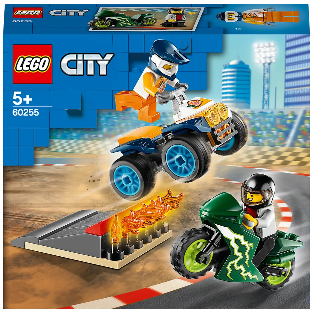 LEGO City: Nitro Wheels Stunt Team Construction Set (60255) Image 1
