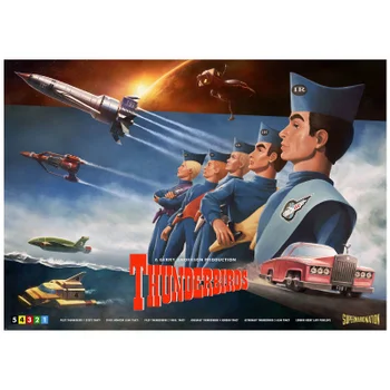 Thunderbirds Lithograph by Henrik Sahlstrom