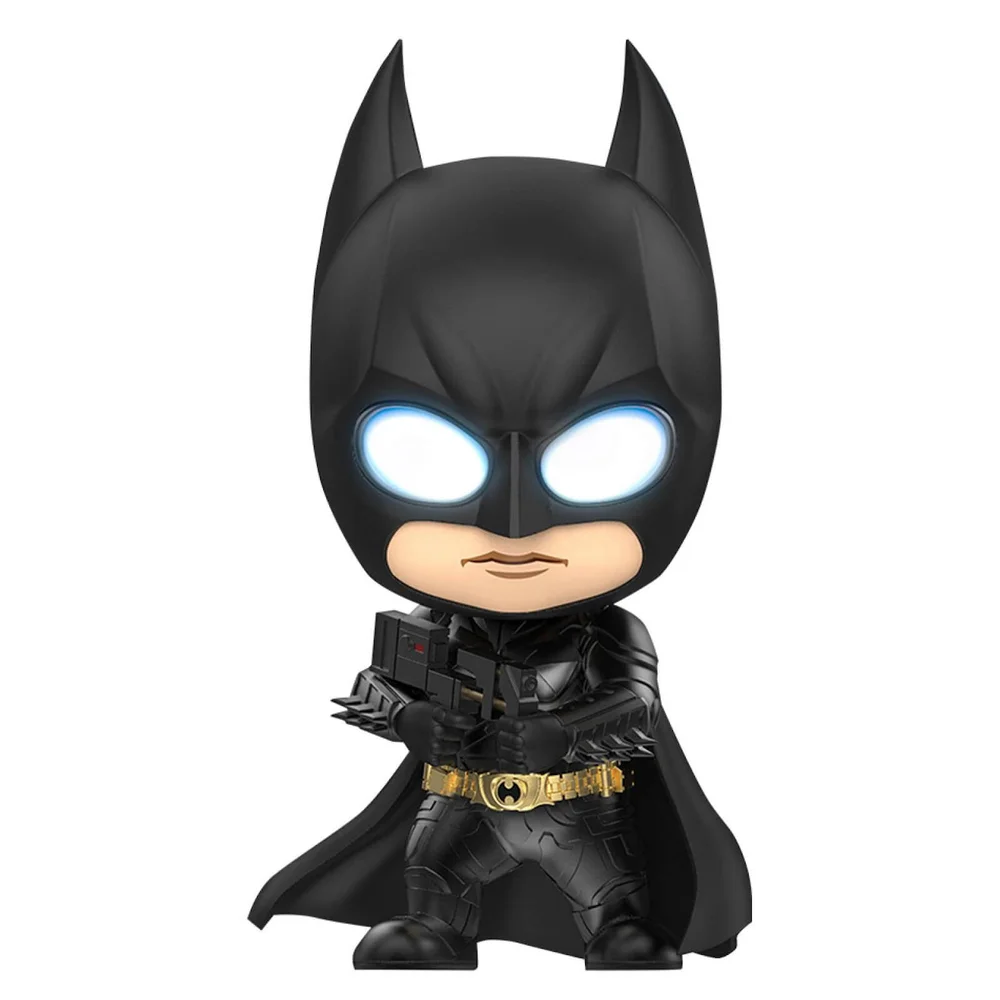Hot Toys DC Comics Batman Dark Knight Trilogy Cosbaby Mini Figure DC Comics Batman with Sticky Bomb Gun 12cm Image 1