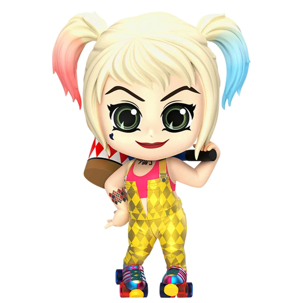 Hot Toys DC Comics Birds of Prey Cosbaby Mini Figure Harley Quinn (Lock & Load Version) 11cm Image 1