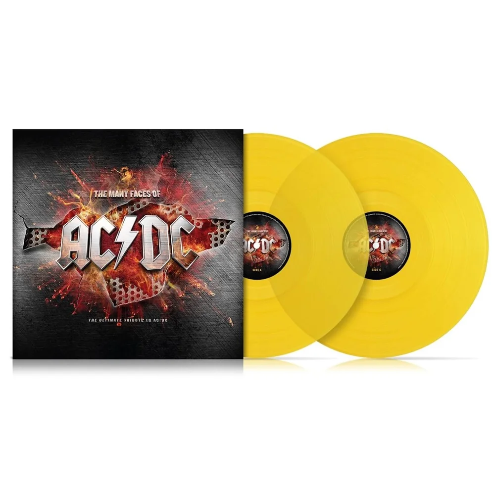 The Many Faces Of AC/DC - Limited Edition Colour Vinyl Image 1