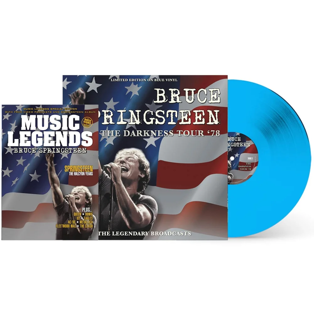 Bruce Springsteen - The Darkness Tour 78 (Blue Vinyl) Vinyl Image 1