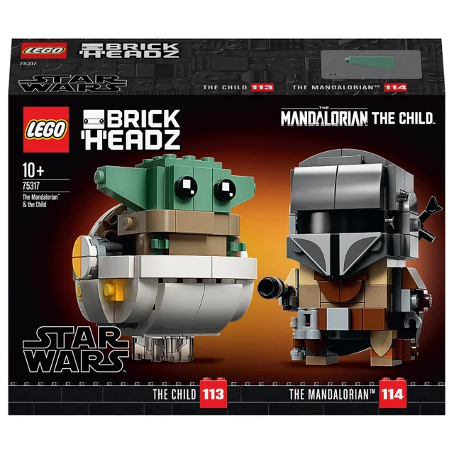 LEGO BrickHeadz Star Wars: The Mandalorian & The Child (75317)