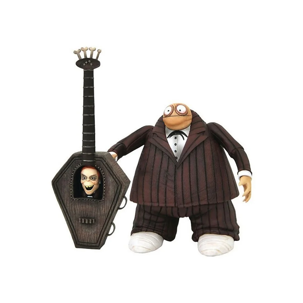Diamond Select Nightmare Before Christmas Select Series 9 Zombie Bass Player Action Figure Image 1