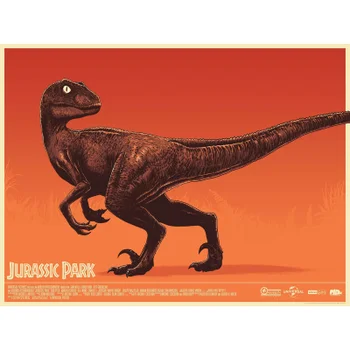 Jurassic Park Screenprint by Mark Bell