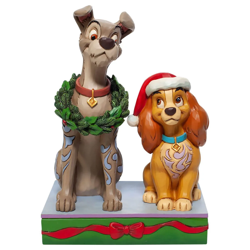 Disney Traditions Lady and the Tramp Figurine 14cm Image 1
