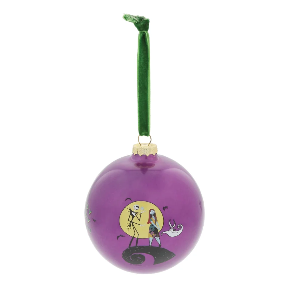Enchanting Disney Collection Festive Frights (Nightmare Before Christmas Bauble) 10cm Image 1