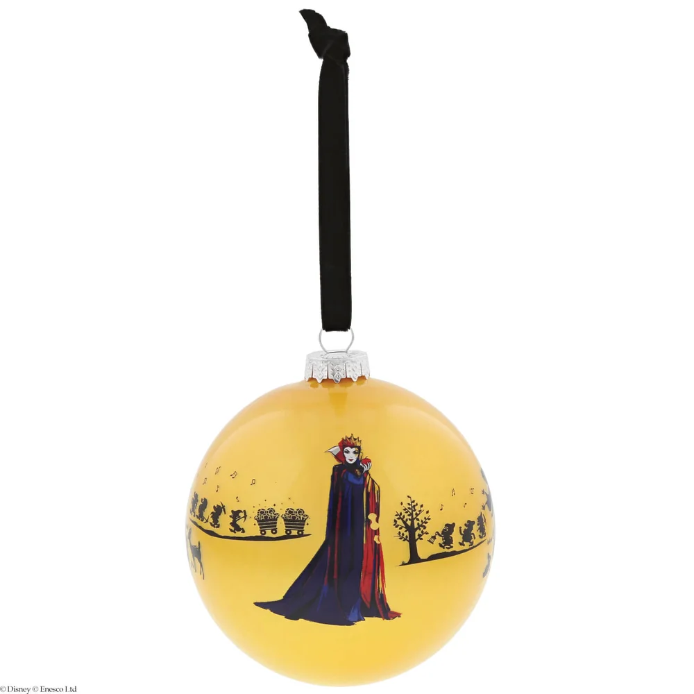 Enchanting Disney Collection Pick Your Poison (Evil Queen Bauble) 10cm Image 1