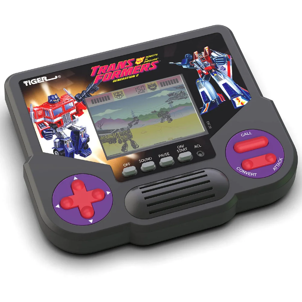 Hasbro Tiger Electronics Transformers Generation 2 Electronic LCD Video Game Image 1