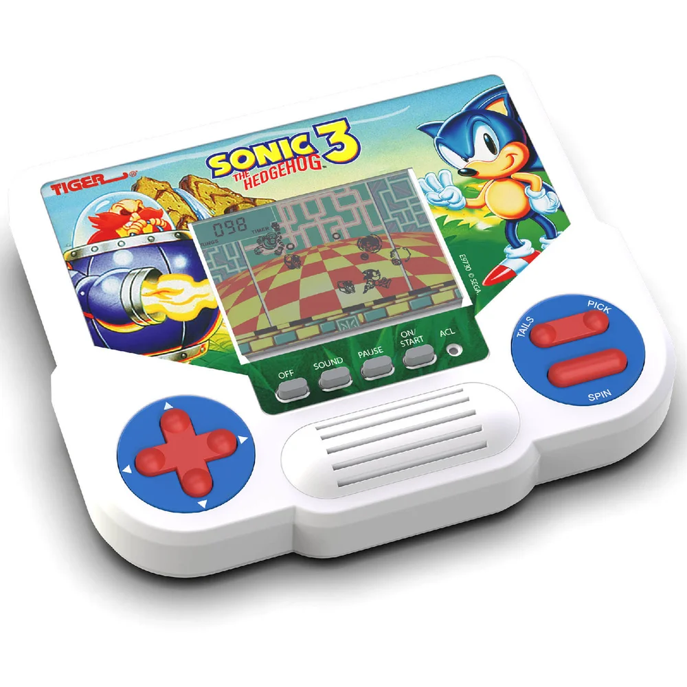 Hasbro Tiger Electronics Sonic the Hedgehog 3 Electronic LCD Video Game Image 1