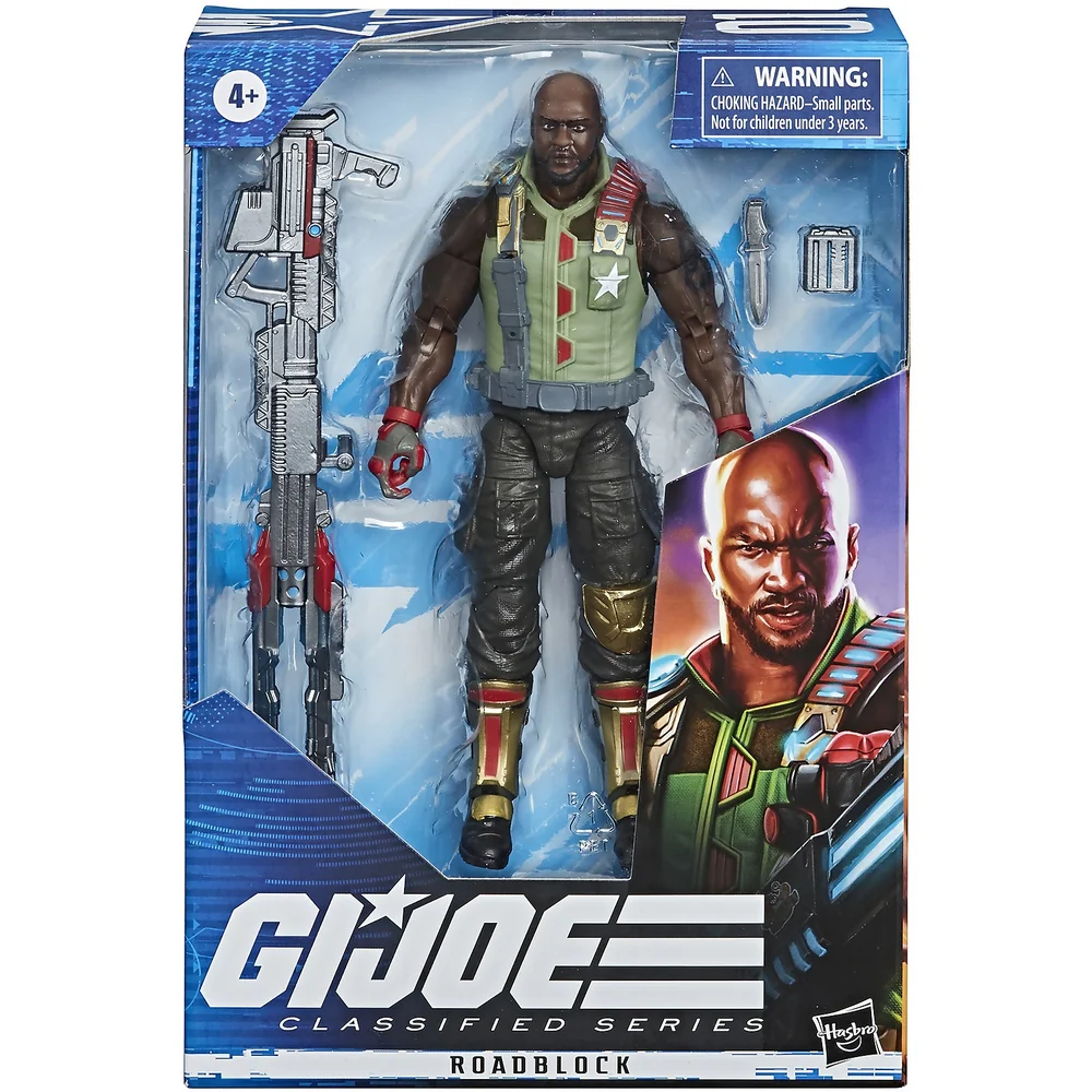 Hasbro G.I. Joe Classified Series Roadblock 6-Inch Scale Action Figure 01 Image 1