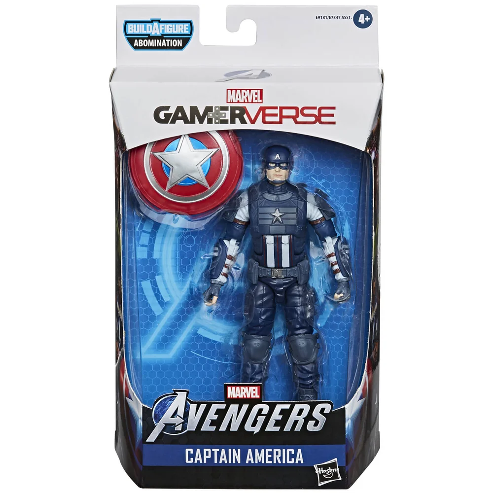 Hasbro Marvel Legends Series Gamerverse Captain America Action Figure Image 1