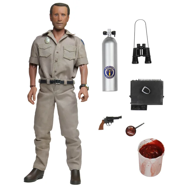 NECA Jaws Chief Martin Brody 8 Inch Clothed Action Figure
