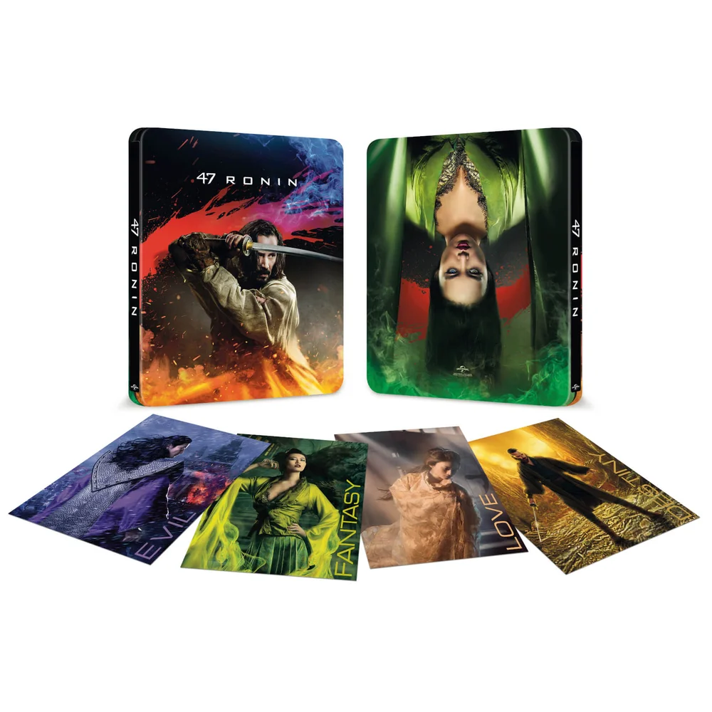 47 Ronin - Zavvi Exclusive 4K Ultra HD Collector's Steelbook (Includes 2D Blu-ray) Image 1