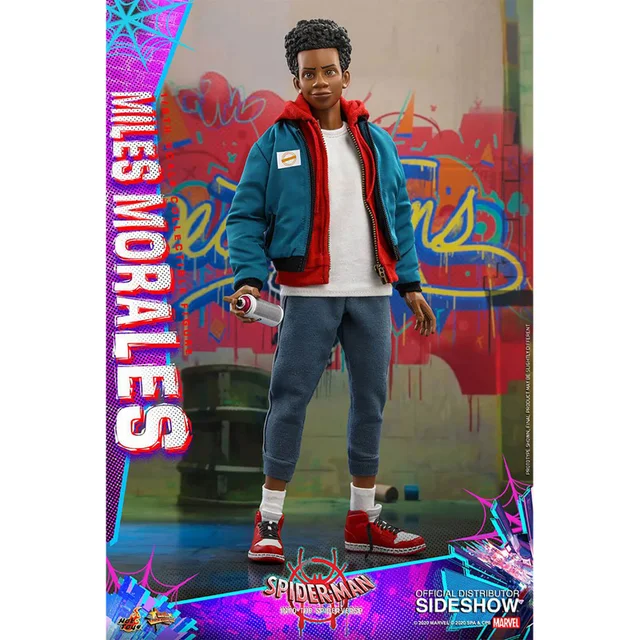 Hot Toys Spider-Man: Into the Spider-Verse Movie Masterpiece Action Figure 1/6 Miles Morales 29 cm