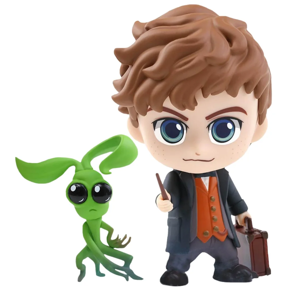 Hot Toys Harry Potter Fantastic Beast Cosbaby Newt Scamander and Bowtruckle - Size S (Set of 2) Image 1