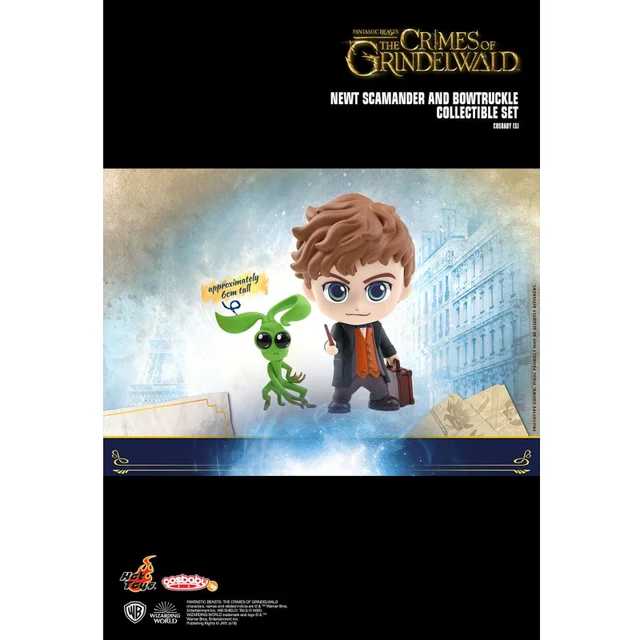 Hot Toys Harry Potter Fantastic Beast Cosbaby Newt Scamander and Bowtruckle - Size S (Set of 2)