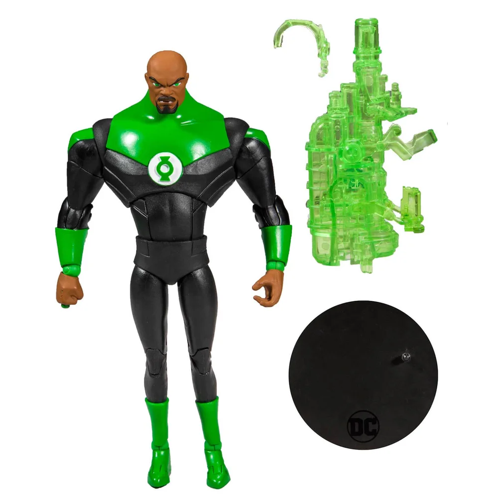 McFarlane DC Multiverse 7 Inch Action Figure - Animated Green Lantern Image 1