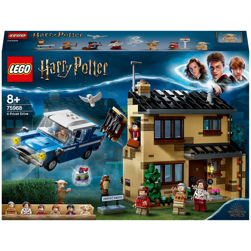 LEGO Harry Potter: 4 Privet Drive House Set with Car (75968) Image 1