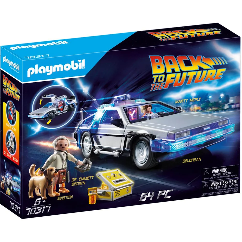 Playmobil Back to the Future DeLorean (70317) Image 1