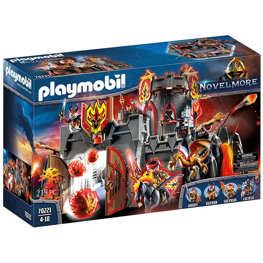 Playmobil Knights Burnham Raiders Fortress (70221) Image 1