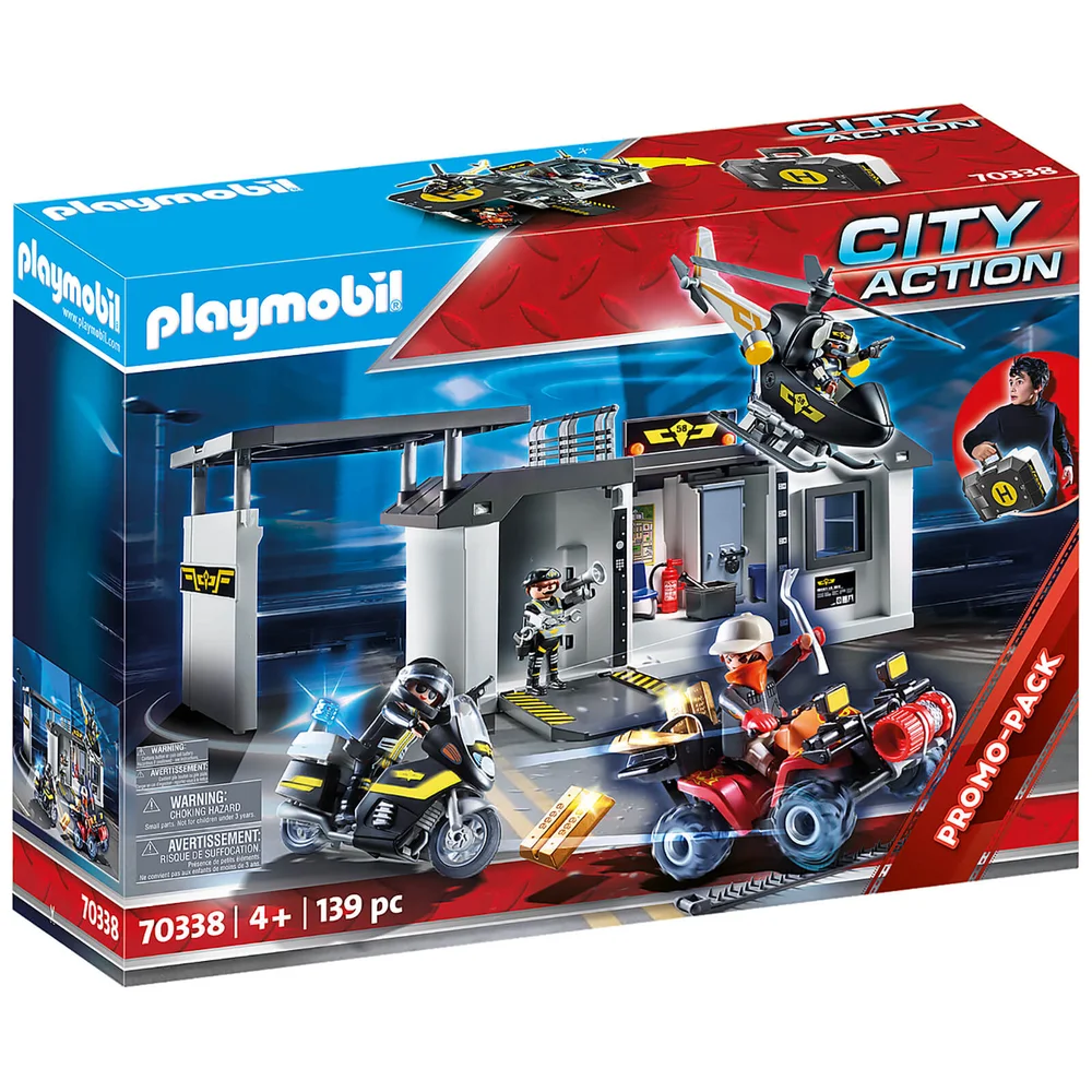 Playmobil Take Along Tactical Unit Headquarters (70338) Image 1