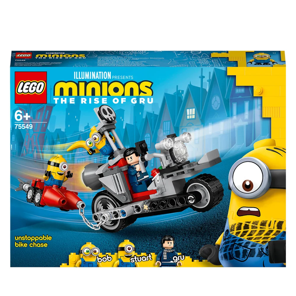 LEGO Minions: Unstoppable Bike Chase & Skate Toy (75549) Image 1
