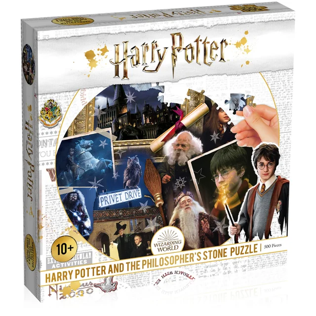 500 Piece Jigsaw Puzzle - Harry Potter and the Philosophers Stone Edition