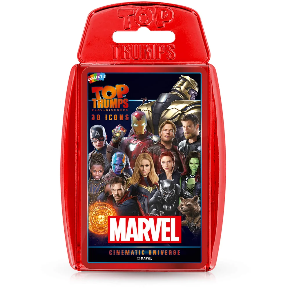 Top Trumps Card Game - Marvel Cinematic Universe Edition Image 1