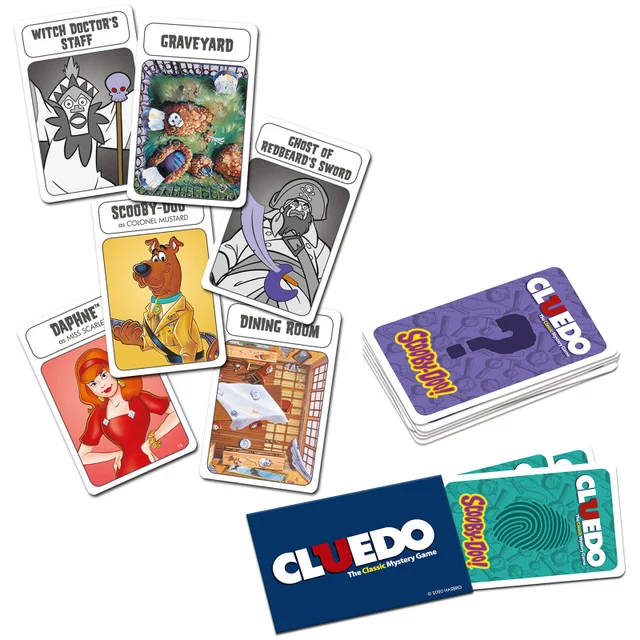 Cluedo Mystery Board Game - Scooby Doo Edition