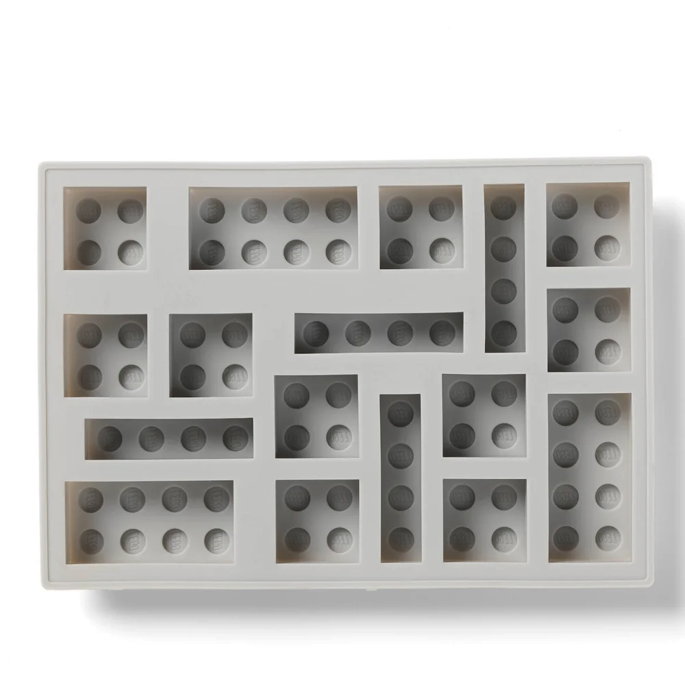 LEGO Ice Cube Tray - Grey Image 1