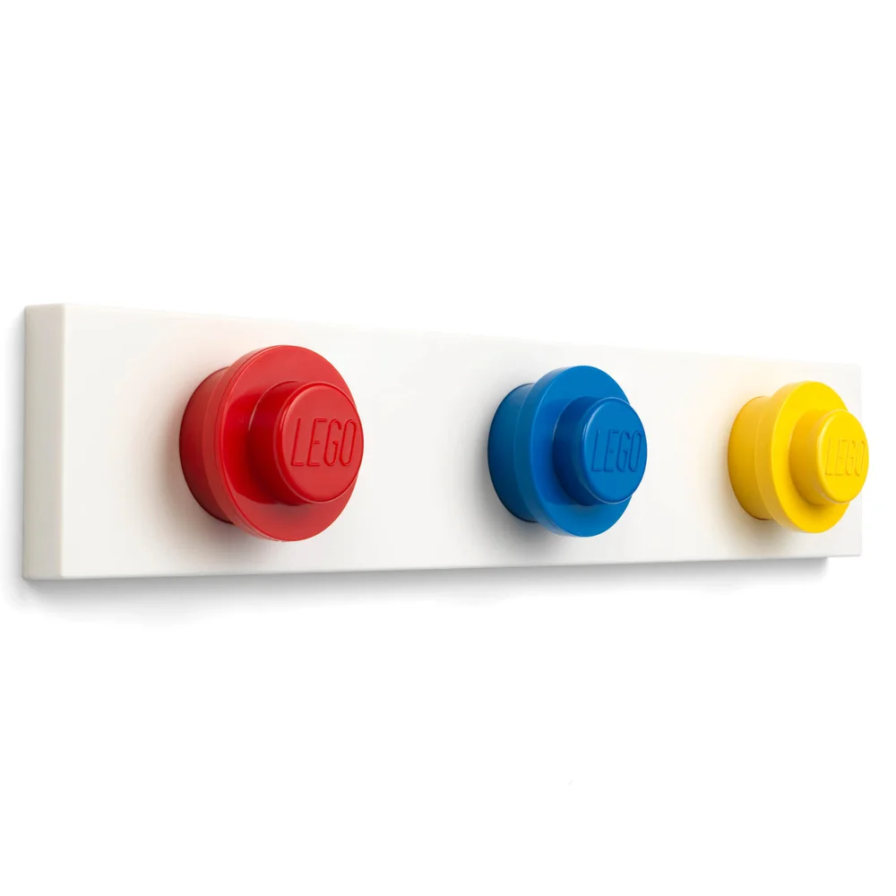 LEGO Storage Wall Hanger Rack - Red Image 1