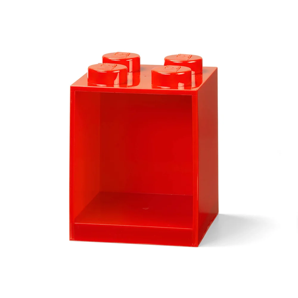 LEGO Storage Brick Shelf 4 - Red Image 1