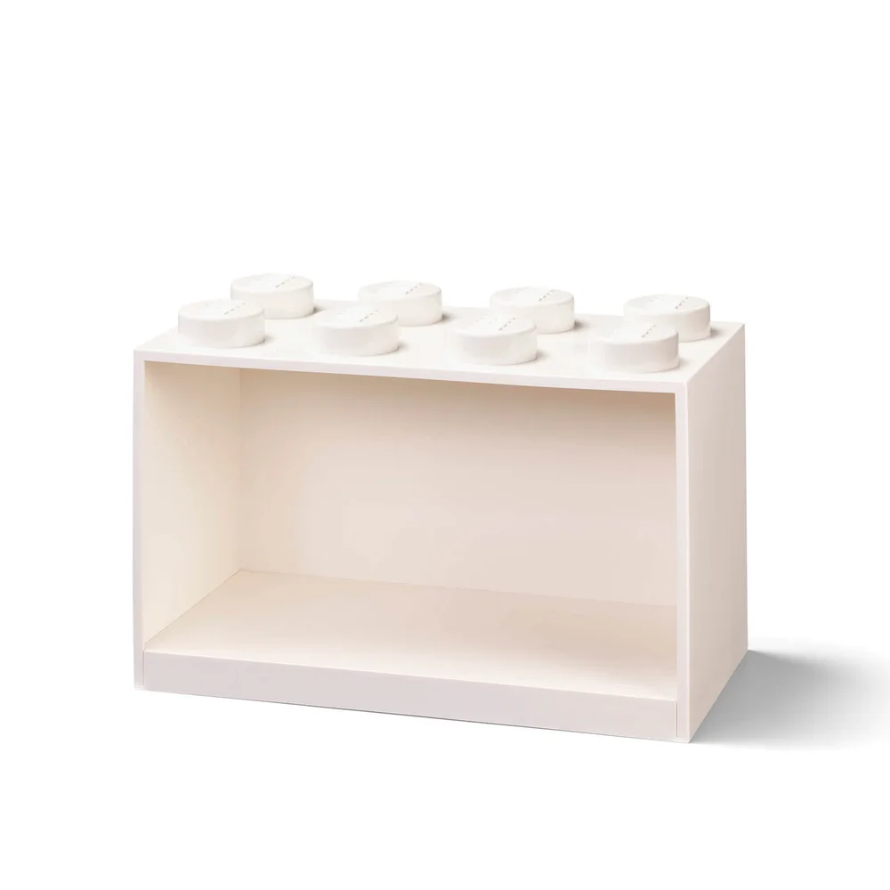 LEGO Storage Brick Shelf 8 - White Image 1