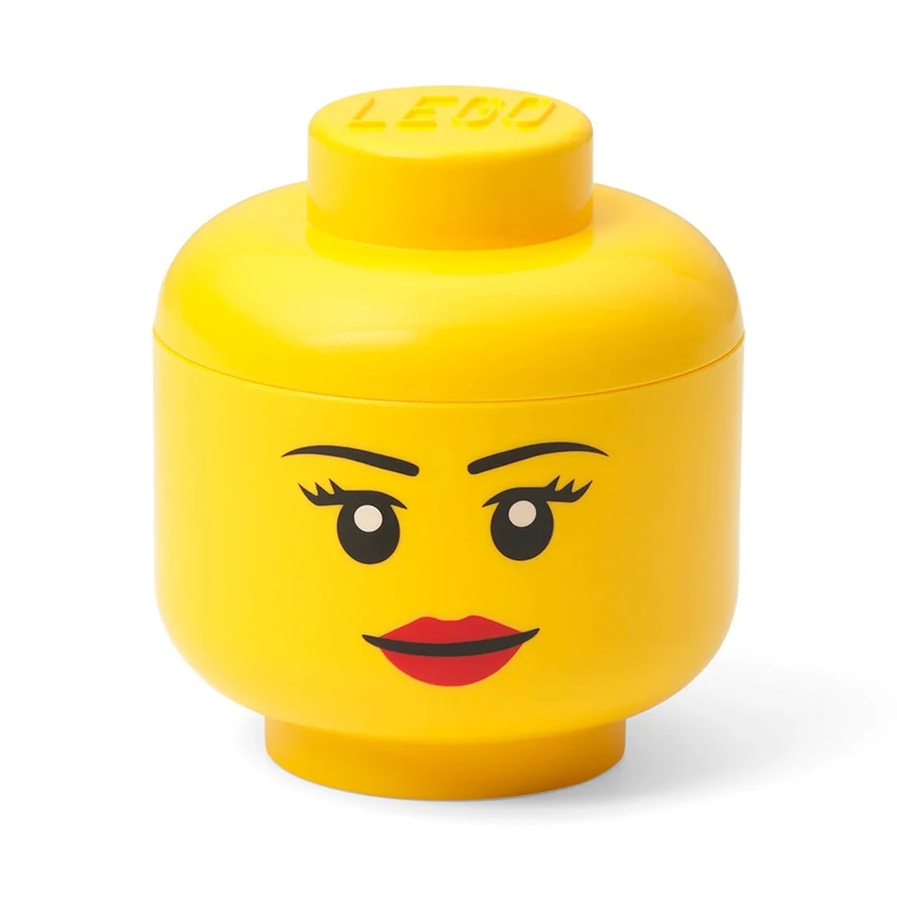 LEGO Storage Mini Head - Girl Image 1