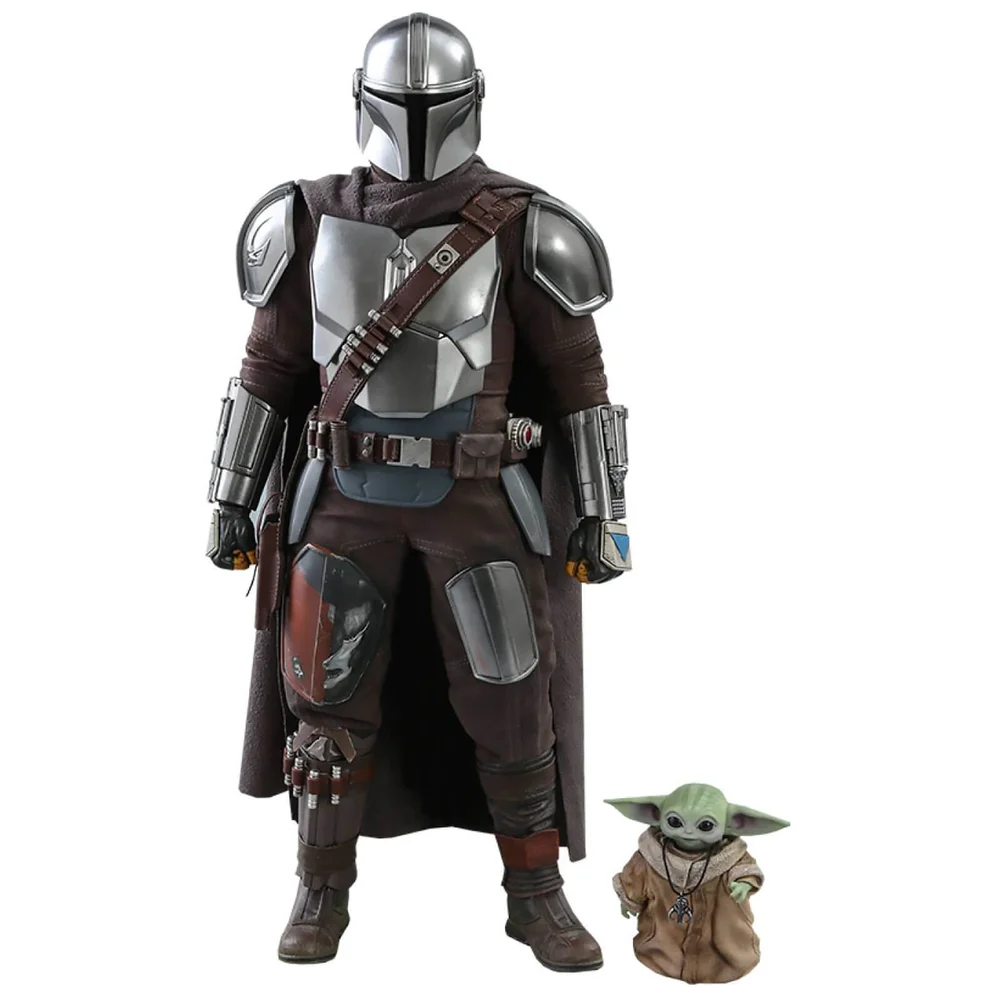 Hot Toys Star Wars The Mandalorian Action Figure 2-Pack 1/6 The Mandalorian & The Child 30 cm Image 1